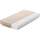 Marcapiuma - Materasso bambino 60x120 alto 10 cm - BAMBY - Materassino Baby in Waterfoam Schiuma Espansa - TRASPIRANTE - Rive