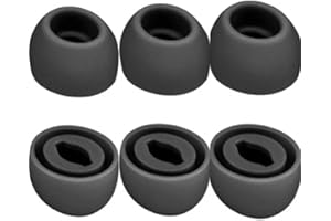WIKI VALLEY 3Paar Galaxy Buds Pro Ohrstöpsel Replacement,Ultra Comfort Galaxy Buds Kopfhörer Ohrstöpsel Satz,Silikon Kopfhörer Ear Buds Zubehör kompatibel mit Samsung Galaxy Buds Pro
