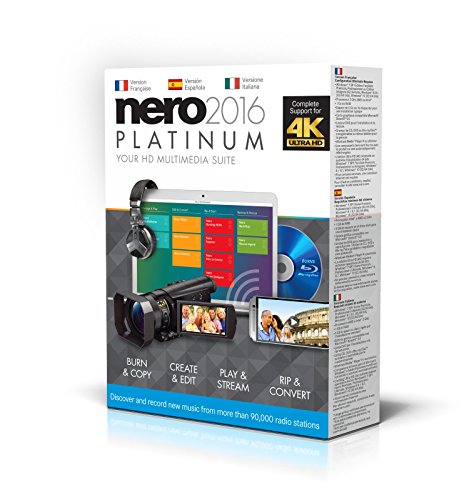 Nero 2016 Platinum - Software De Grabaci n reviews Nero 2016 Platinum - Software De Grabaci n
