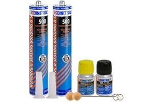 REJEL 2 x DINITROL 500 WINDSCREEN FITTING KIT BONDING ADHESIVE GLUE SEALANT GLASS OEM