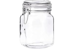 BORGONOVO - Tarro Cristal Hermetico Borgonovo 1000 Ml