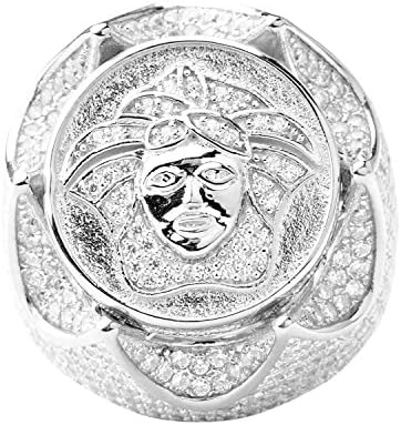 Premium Bling - Sterling 925 Silber Ring - MEDUSA - 11