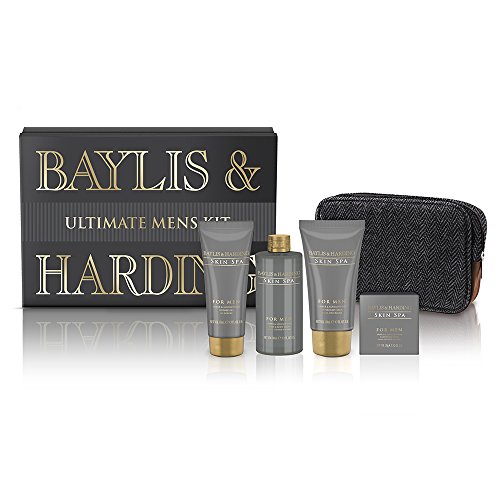 Baylis & Harding Skin Spa Ultimate Luxury Grooming Set, Noir
