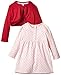 ESPRIT Baby-Girls Dress+Bolero Polka Dot Set of 2 Long Sleeve T-Shirt, Coral Red, 12-18 Months (Manufacturer Size:86)