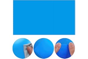 MIOTLSY Selbstklebende Reparaturflicken Pool 10 PCS für Schwimmbäder Reparatur Pool Flicken PVC Reparaturset Pool, Pool-Flicken Vinyl selbstklebend Unterwasser Reparatur Pool Flicken für Wasserbett Blau