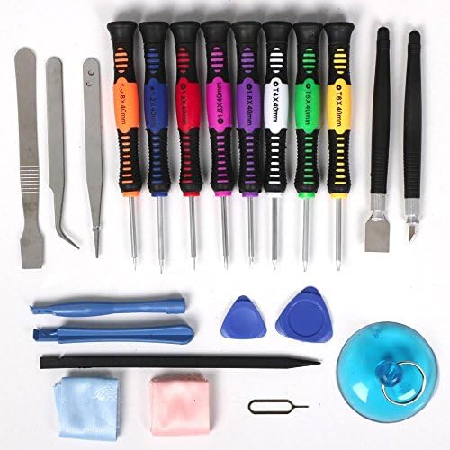 Yahee 22 in 1 Mobile Phone Repair Kit Tool Set Screwdriver Tweezer Tool Set for Mobile Phone iPhone Samsung Huawei etc.