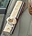 a Pair of Baby Kid Car Seat Strap Cover Toddler Infant Stroller Strap Cover BEAR