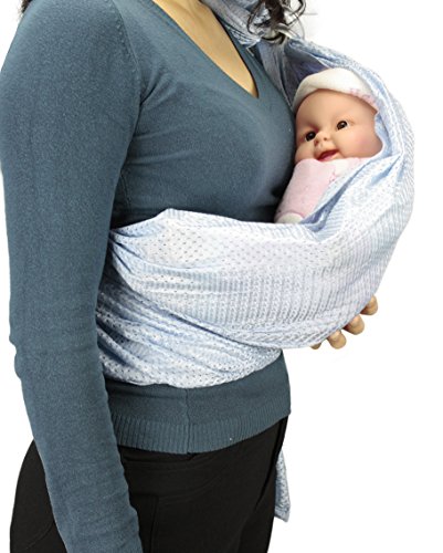 Baby Wassersling Badesling Ringsystem Ring Slim Carrier Tragetuch Bauchtrage - 2