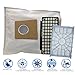 Produktbild 20 Staubsaugerbeutel + 1 Hepa- & 1 Motorfilter für Siemens VSQ8SEN72C Staubsauger Q 8.0 eco von Microsafe®