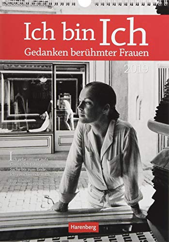 Ich bin Ich - Kalender 2019: Gedanken berühmter Frauen
