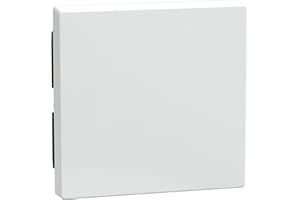 Schneider Electric Merten Wippe, Abdeckung Wechselschalter-, Ausschalter-, Kreuzschalter-, Taster-Einsatz, System M, aktivweiss glänzend, Artikelnummer 432125, 1 Stück