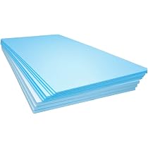 XPS Foam Insulation Boards 1200 x 600 x 10mm - QTY-10 - Coverage 7.2m2 -  Electric and Water Underfloor Heating Tile Laminate Underlay Thermal  Extruded Polystyrene Insulation Sheets : Amazon.co.uk: DIY u0026 Tools