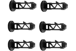 NAISFEI 6 Stück Scharnierstifte für Mülltonnen Mülltonnen-Deckelscharnierstifte für Mülltonnendeckel,für 50/80/100/120/240 l, Haushalts- und gewerbliche Mülltonnen