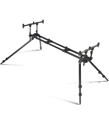 Fox Black Label QR 3 - Canna Portacanne Per Carpfishing Con Custodia, Modello CRP045, Nuovo