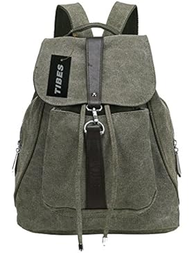 Tibes Rucksäcke canvas damen Rucksack Daypack