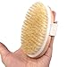 SPA Bath Shower Body Scrubber Bristle Brush with Palm Strap