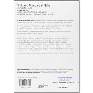 Il nuovo manuale di stile. Guida alla redazione di