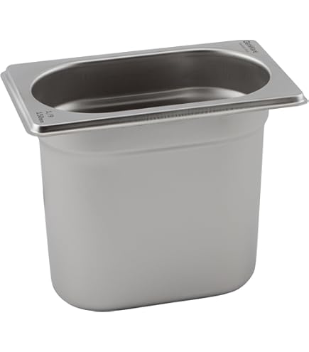 Silver Stainless Steel Gastronorm Pans, Rectangle, Capacity: 0.75L At