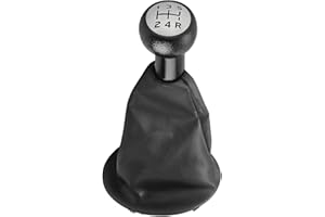 PETSTIBLE Kit de housse de levier de vitesse et de soufflet sur mesure pour Berlingo, C3, C5, 5 marqueurs de vitesse, expérience de conduite fluide