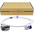 skmeditec 3.2FT SpO2 Sensor Cable Compatible with Masimo Rad-G, Reusable PediatricFingerClip Probe Replacement Cord