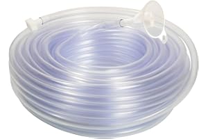 as - Schwabe 12710 PVC Slangnivå, 8 mm Diameter x 1,5 mm Tjocklek, 15 M Längd, Kristallklart