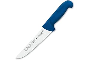 3 Claveles Cuchillo Carnicero Proflex, Acero Inoxidable, Azul, 20 cm-8"
