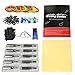 Solong Tattoo New Beginner 1 Pro Machine Gun Tattoo Kit Power Supply Needle Grips tip 7 color ink set TK105-1