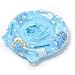 CosCosX Child Inflatable Swimming Toddler Safety Aid Float Seat Ring BLUE