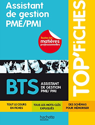 Télécharger TOP FICHES ASSISTANT DE GESTION BTS PME PMI PDF Ebook En Ligne