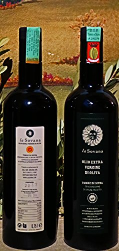 Olio Extra Vergine di Oliva Dop Terre di Siena 2017 La Sovana, 750 ml (750 ml)