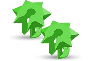 Bowmar Archery Nose Button, Extremely Light Weight, Creates Consistent Anchor Point, Two Sizes Included (Pink)…