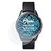 Price comparison product image Bruni Screen Protector for Samsung Galaxy Watch 42 mm Protector Film, crystal clear Protective Film (2X)