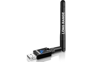 ‎ZEXMTE ZEXMTE Bluetooth Adapter PC, Langstrecken 100M USB Bluetooth Dongle 5.1 EDR für Desktop, Laptop, Maus Tastatur Kopfhörer Drucker, Bluetooth Antenne Stick kompatibel mit Windows 11/10/8/7, Plug & Play
