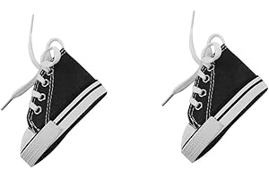 JOWXSX Schwarzer Motorradständer, Seitenständer, Dekoration, Segeltuchschuhe, für Motorrad, Fußstütze für Mode, kleine Schuhe, Fahrradständer, Rahmen und Befestigungen (2)