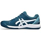 ASICS Dedicate 8 Clay Homme Chaussures de Tennis Bleu Blanc