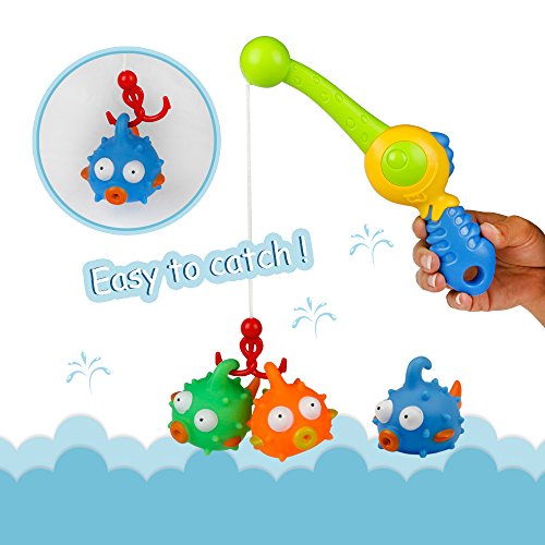 Jouet-de-Bain-Jeu-de-Pche-Poisson-et-Canne--Pche-3-pices-pour-Enfant-Fill-Garcon-3-4-5-6