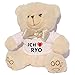 Produktbild Personalisierter Weiß Bär Plüschtier mit T-shirt mit Aufschrift Ich liebe Ryo (Vorname/Zuname/Spitzname)