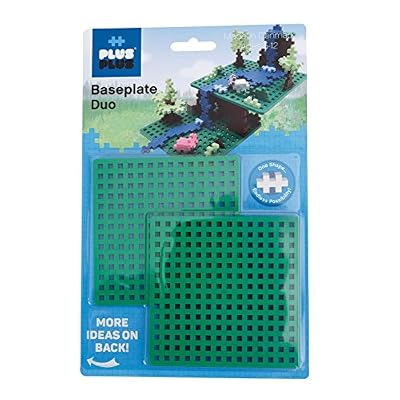 A Plus Jeu de construction : Plus Plus : 2 bases 12x12 cm