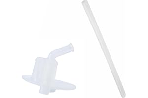Nuby - Set di cannucce di ricambio per tazze sportive con cannuccia - Sport Straw Flip It