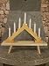 Produktbild Erhöhung / Bank für Schwibbogen Lichterbogen 50x10x13 cm, Vollholz, NEU, 50G
