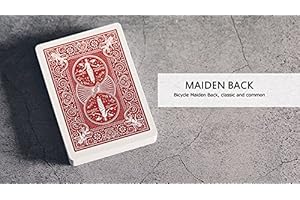SOLOMAGIA Bicycle Maiden Marked Playing Cards (Red)