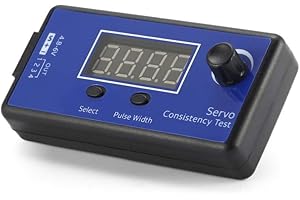 ICQUANZX Probador digital de servo/Probador de consistencia ESC para RC Helicóptero Avión Coche Motor Acelerador Pantalla