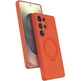 Coverzone Galaxy S23 Ultra ile uyumlu Kılıf MagSafe ile uyumlu Z-Samara Kapak Wireless Şarj &Ouml;zellikli Stand Olabilen S23 Ultr