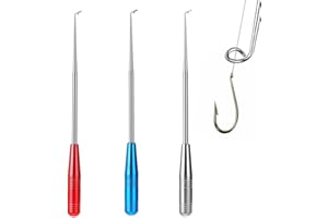 Azwood Disgorger Lot de 3 extracteurs de hameçons de pêche en Acier Inoxydable de qualité supérieure