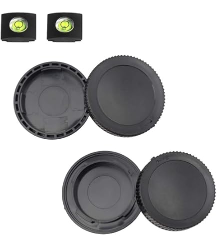 Pack 2 Bouchons Corps + 2 Bouchons Arrière Objectif Pour Nikon Z – Compatible Z9, Z8, Z7II, Z6III, Zf, Zfc Et Objectifs Z - 8