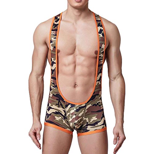 Preisvergleich Produktbild Männer Camouflage Jockstrap G Thongs Ringen Singuletts Homosexuell Thongs Sex Unterwäsche