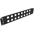 QiaoYoubang 2U Hinged Blank Panel for 19" Rack Mount (2U16DBP)