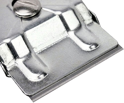 M&H-24 Ceranfeldschaber, Glasschaber, Ceranfeld-Reiniger, Glas / Ceran Kochfeld Schaber Reiniger + 10 Ersatz-Klingen - 4