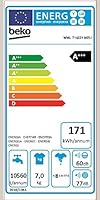Beko WML 71433 MEU Waschmaschine FL / A+...