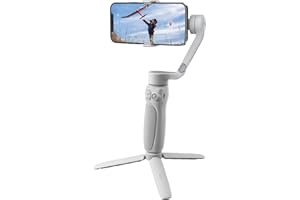 ZHI YUN ZHIYUN Smooth Q4 [Oficial] Estabilizador de Movil 3 Ejes, Gimbal Móvil para iPhone 13 Pro MAX 12, Samsung, con Varilla de Extensión de 215 mm, Trípode, Estabilizador para Vídeos de Youtube y Tiktok